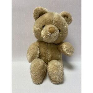 Applause Teddy Bear Plush‎ Stuffed Toy Farmhouse Shabby Cottage Cottagecore Vtg